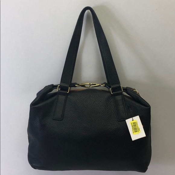 Fossil Brown Patchwork Satchel New shoulder Bag - Picture 2 of 8